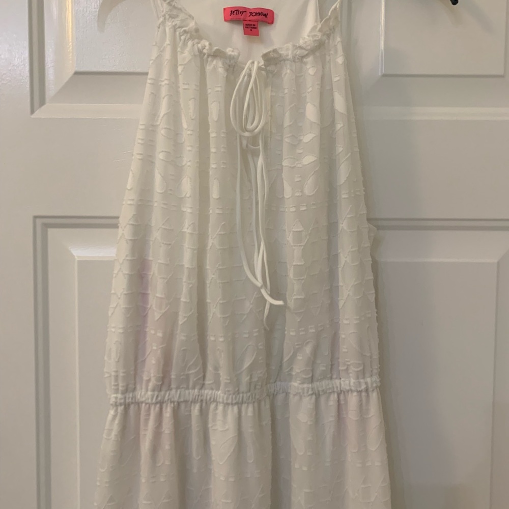 Betsy Johnson halter maxi dress size 8